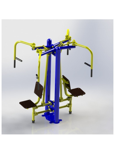 Вуличний тренажер батерфляй